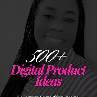 500+ Digital Product Ideas